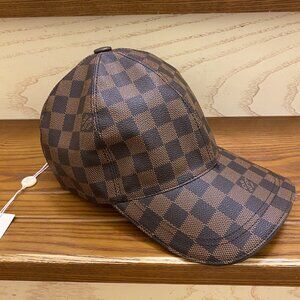 Louis Vuitton designer hat women luxury casual fashion leather cap